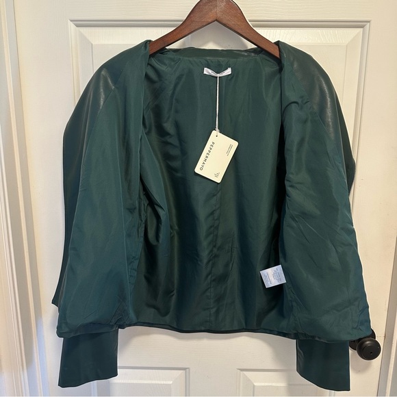 Peppermayo Exclusive - In My Natural Element PU Jacket - Dark Forest Size 4 - Picture 9 of 9